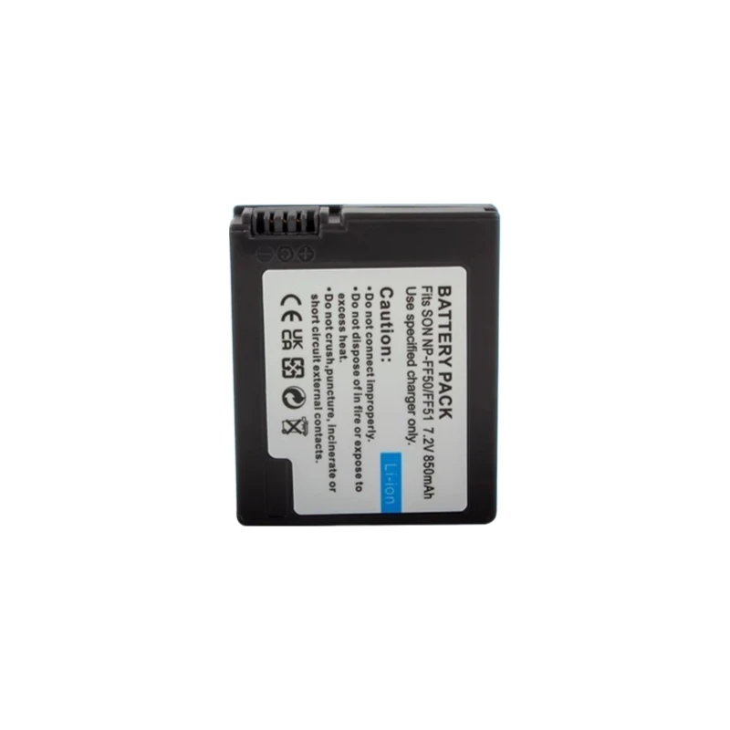 Brand New Replacement Camera Lithium Battery 7.2V 850mAh NP-FF50 for Sony IP210E IP220E DCR-HC1000 DCR-HC1000E