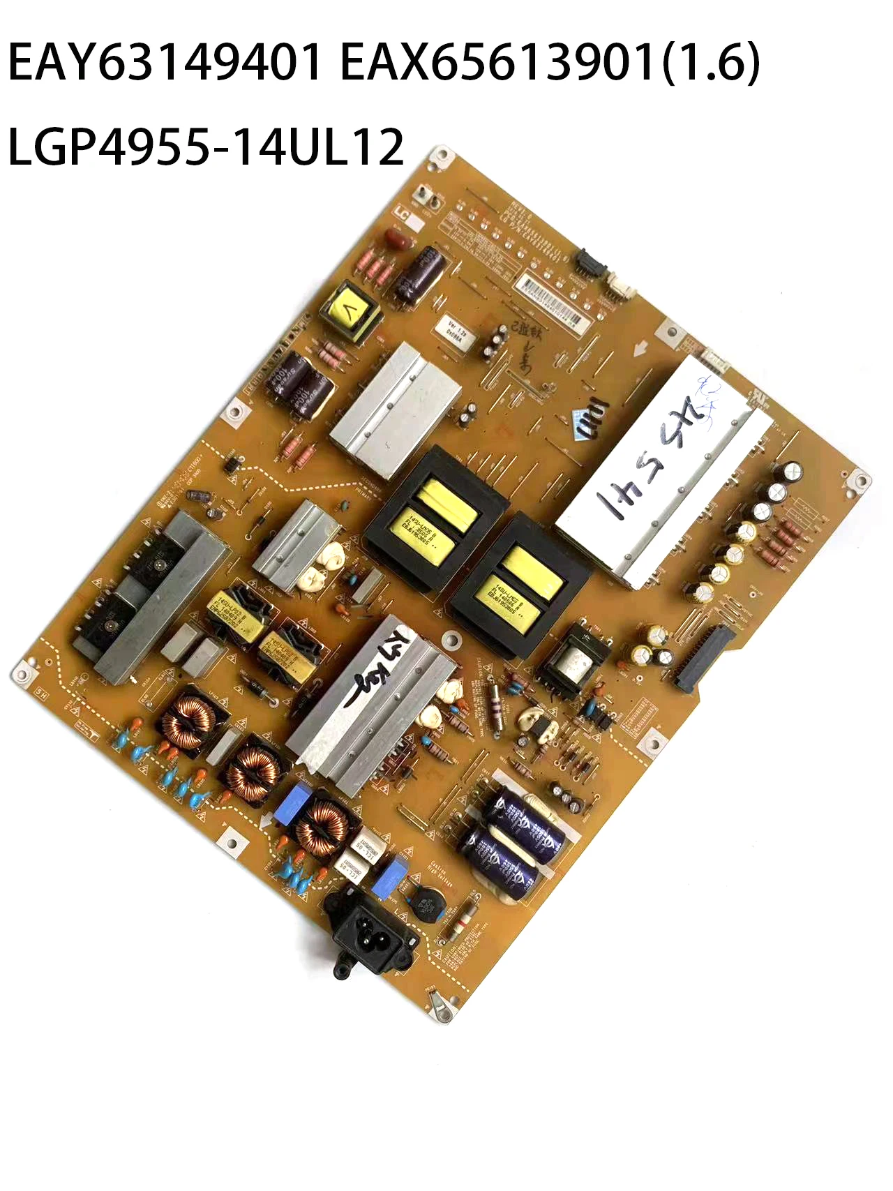 EAY63149401 EAX65613901(1.6) LGP4955-14UL12 Power Supply Board fits 49UB8200-UH 49UB8300-UG 49UB8500-UA 55UB8200-UH 55UB8300-UG