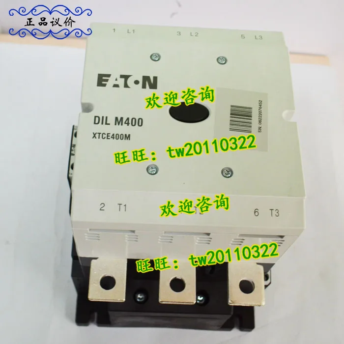 

[Physical Photo] DILM400/22 (RA250) American Eaton ETN Contactor