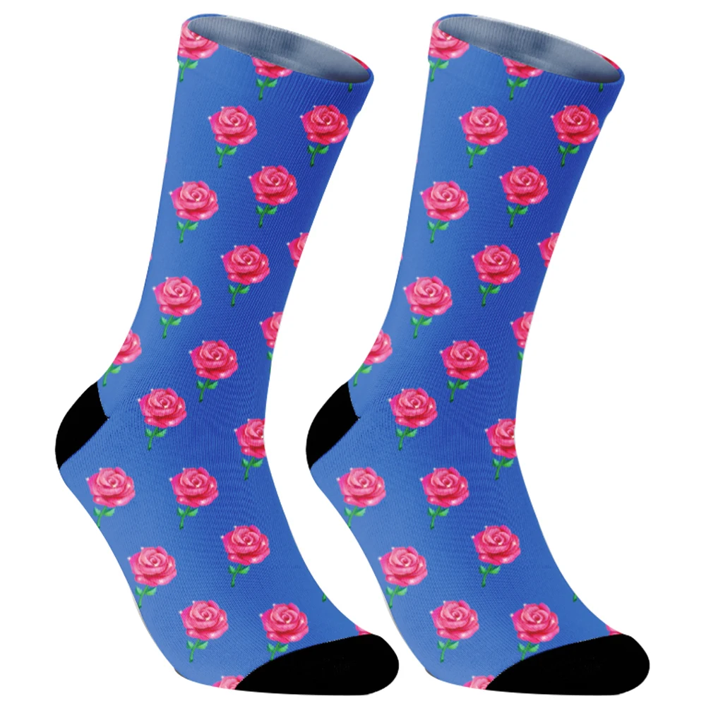 2024 New Summer Print socks Original Socks Colorful Socks Flowers Fruits Candy Cotton Socks