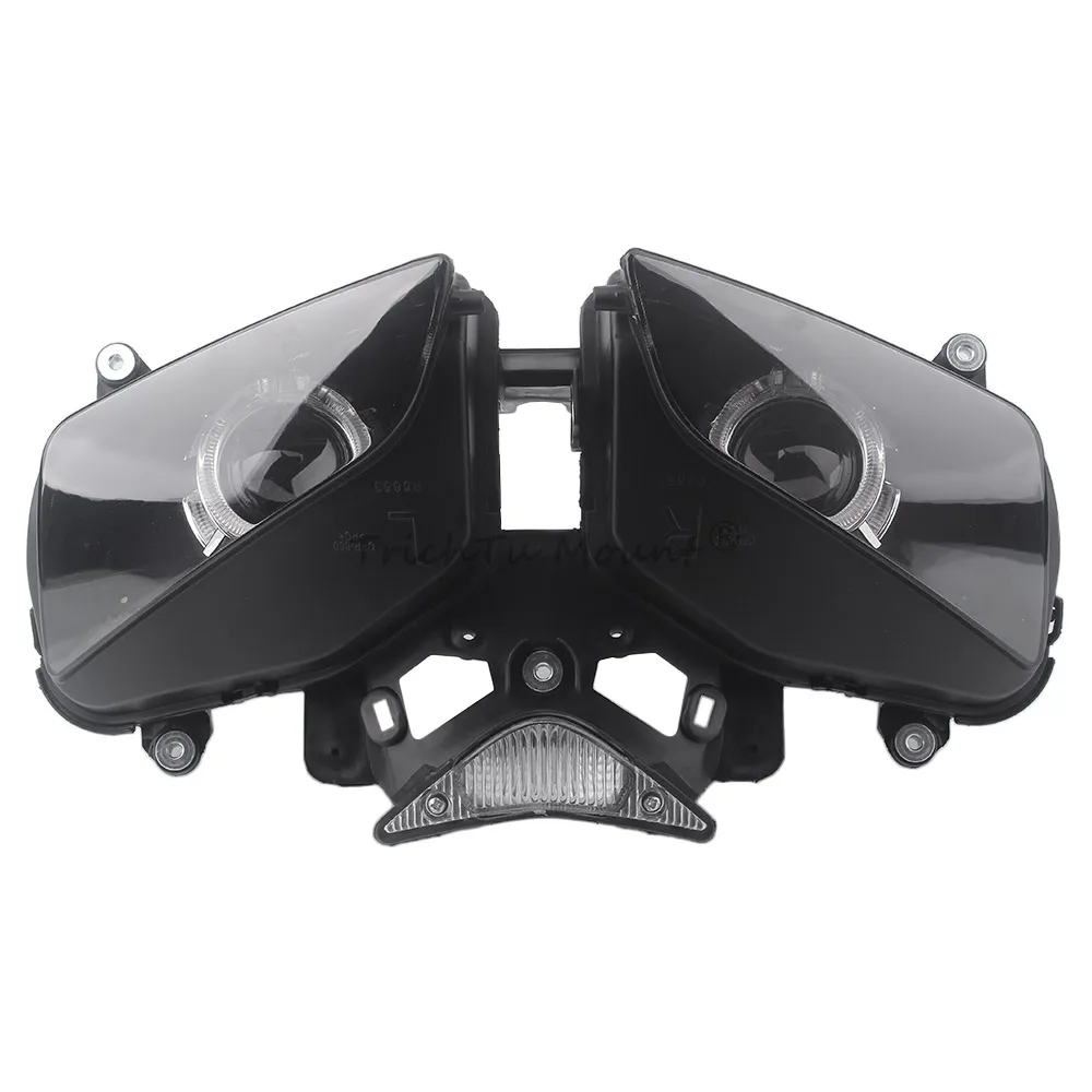 1Set Motorcycle Front LED Light Accessory For Honda CBR1000RR 2004-2007 Angle Eyes Bright illumination Fully Assembled Headlight