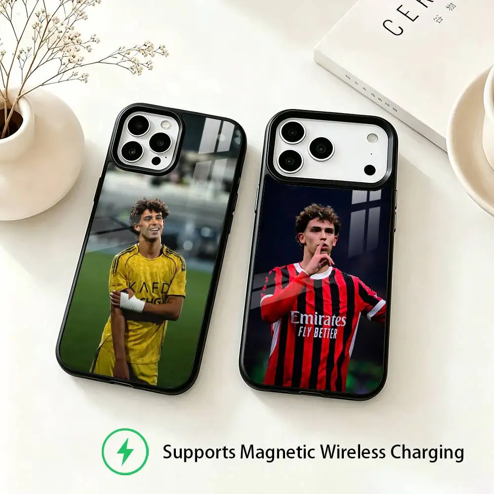 Football J-Joao F-Felix  Phone Case For iPhone18,17,16,15,14,13,12,11 Plus,Pro Compatible with magnetic wireless charging
