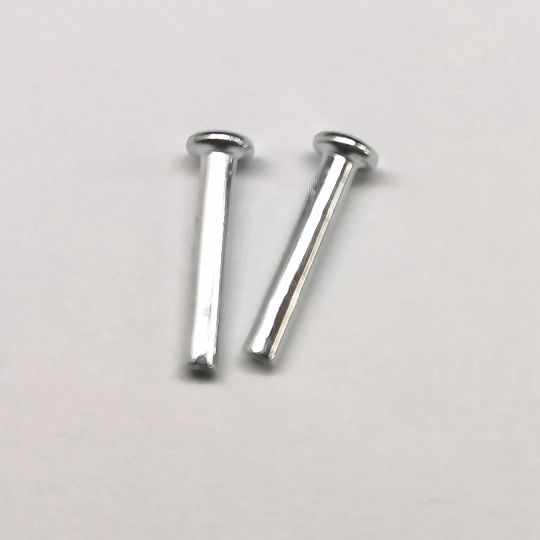 2MM Flat Head Pin Punch Shaft DIY Toy Technology Car Model Parts Cylindrical Positioning Pin Fixed Rivet Parts