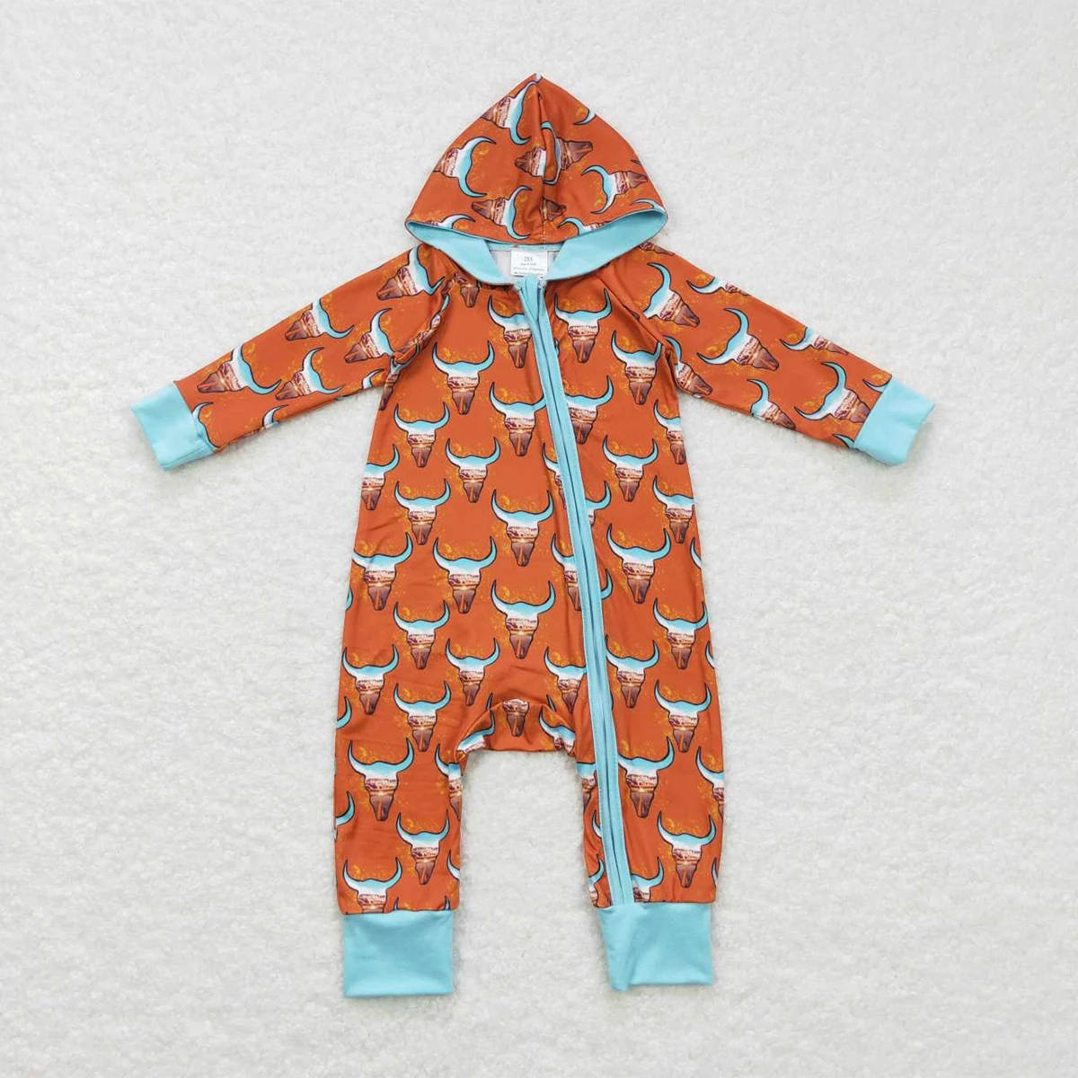 

Wholesale Baby Boy Long Sleeves Clothing Western Cow Cactus Romper Kids Toddler One-piece Newborn Coverall Bodysuit Jumpsuit