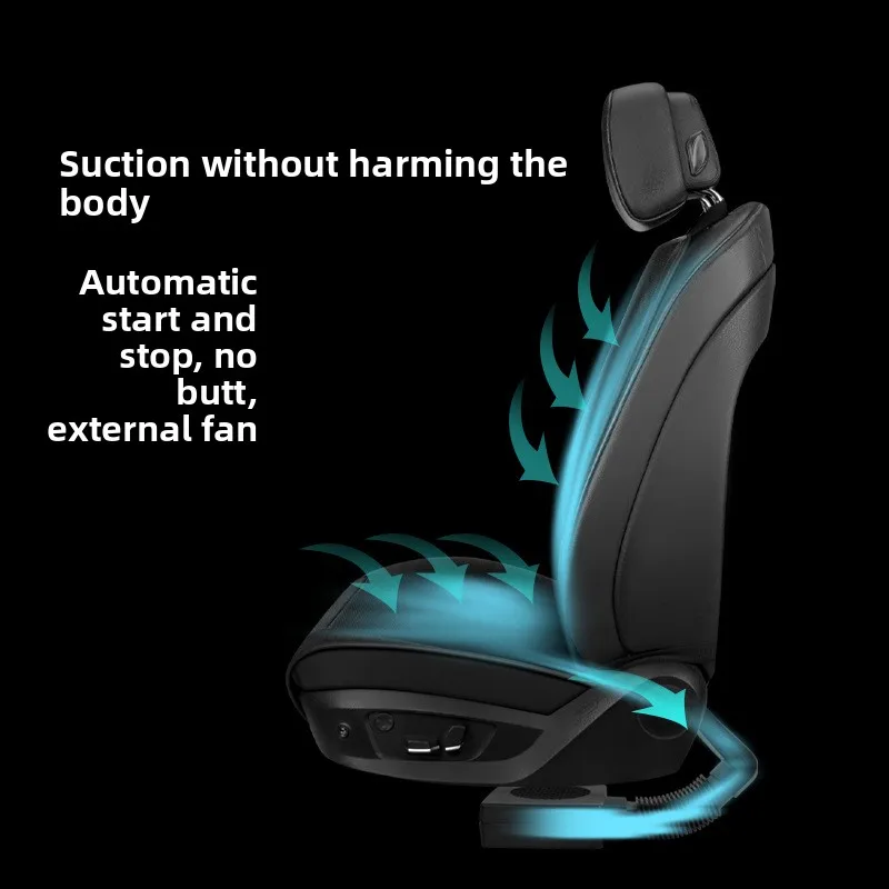 

Вентиляционный кондиционер сиденья с вентилятором, вентилятор с питанием от USB 12 В для подушки сиденья с подогревом автомобиля