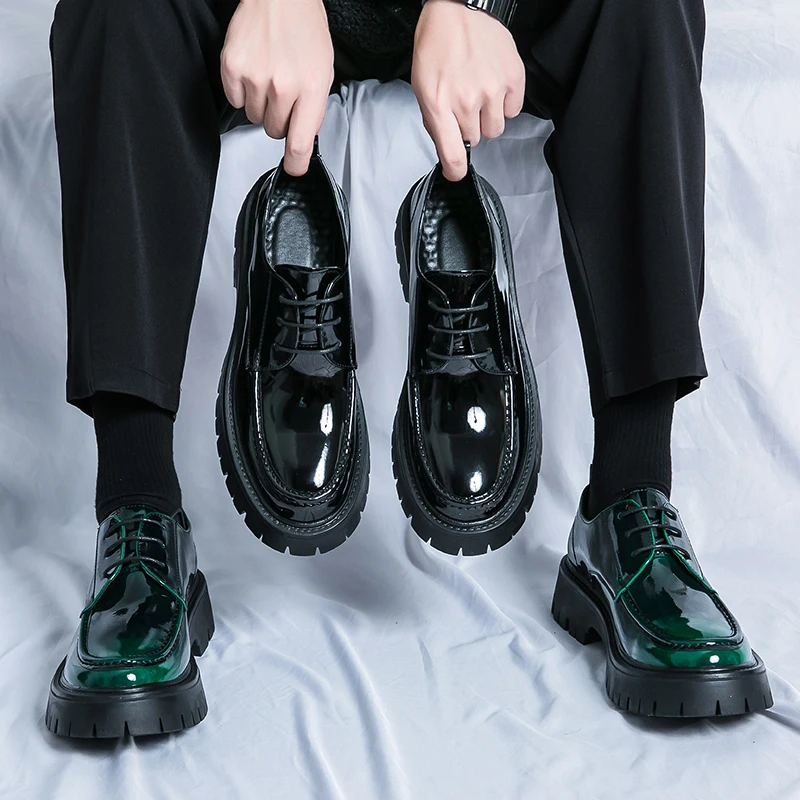 Men\'s casual leather shoes high quality work shoes more comfortable and durable better able to meet daily needs plus size 47