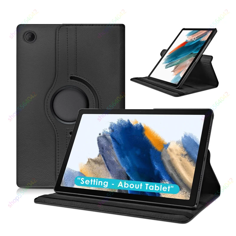 

360 Rotation Case for Samsung Galaxy Tab A9 Plus 11 Inch S9 FE S8 S7 A8 10.5 X200 S6 Lite 10.4 P620 P610 Letaher Tablet Cover