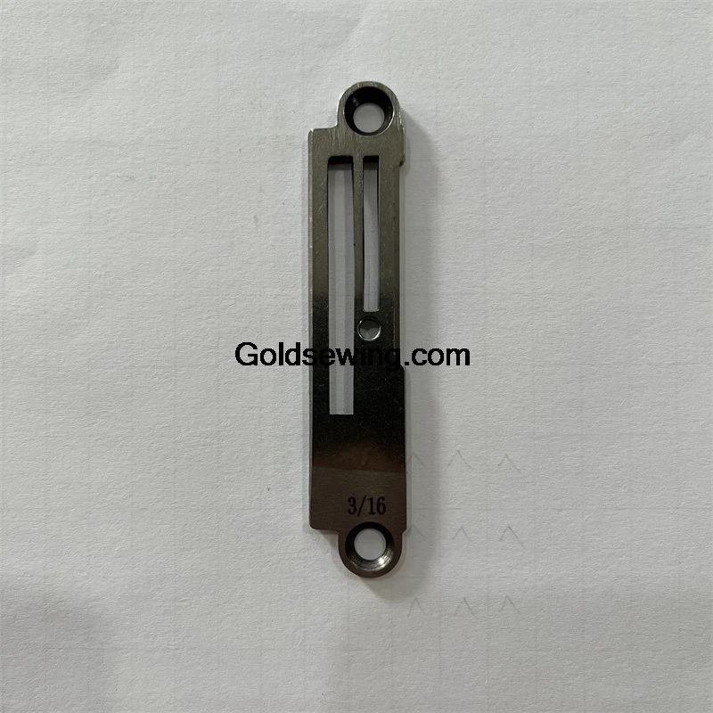 Fengnian Brand DY-359 Needle Plate with Knife 1/8 1/4 3/16 Ne498 Cutting Knife Iron Plate for Synchronous Dy Gc0303 Sewing