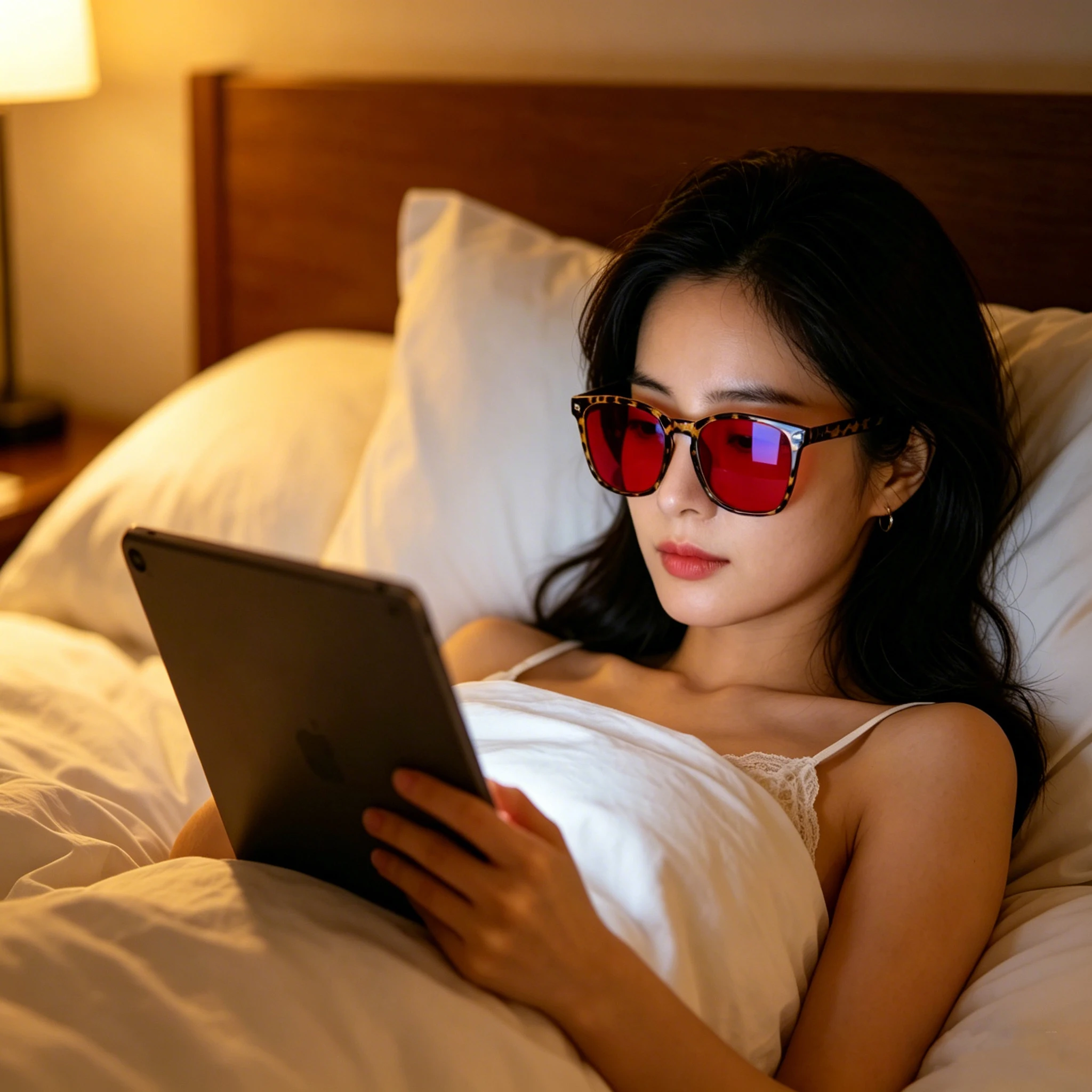 SHINU Blue Light Blocking Glasses Men Women Red Orange Lense for Night Work& Sleep All Frame Models Optional Prescription Custom