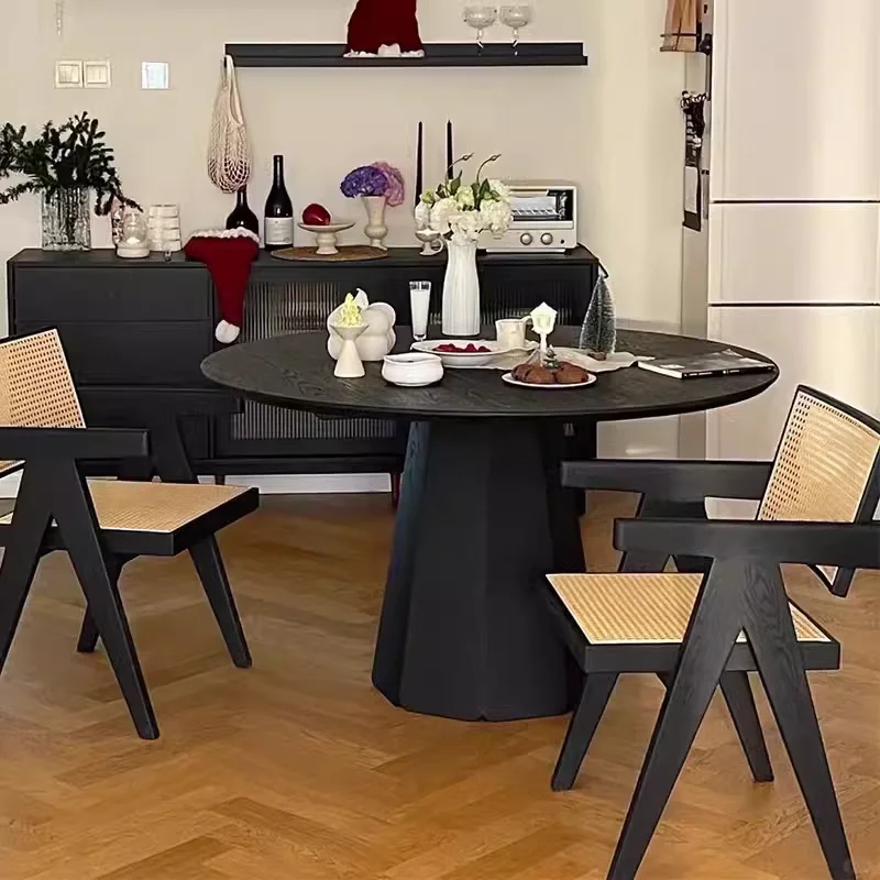 

Dining Room Chairs Luxury Table Wooden Dinning Complete Kitchen Furniture Entrance Bar Stools Set Comedores Sillas Ofertas