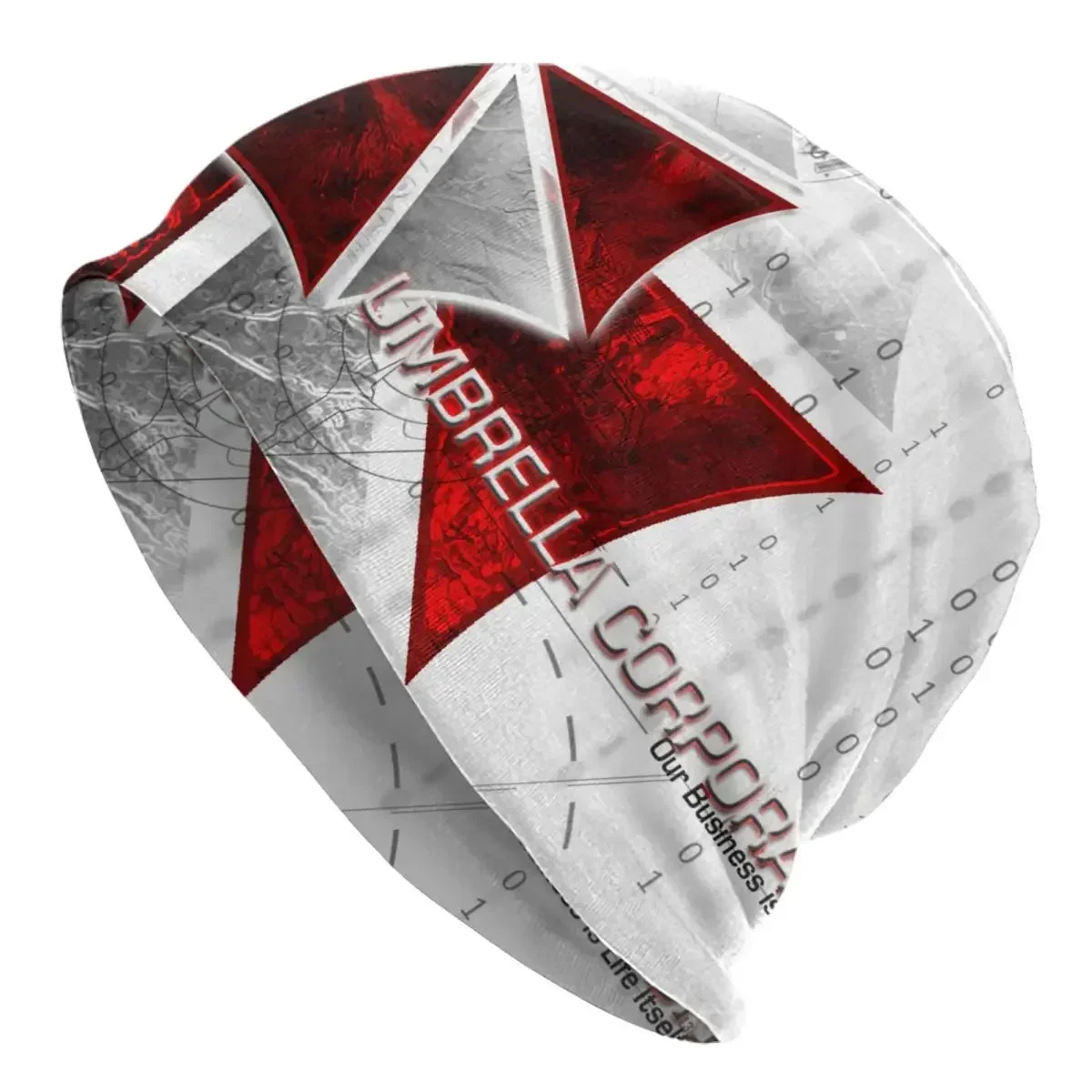 

Custom Umbrellas Corporation Logo Skullies Beanies Caps Unisex Street Winter Warm Knit Hat Adult Video Game Bonnet Hats