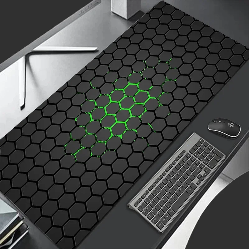Alfombrilla de ratón hexagonal para ordenador, nuevas alfombrillas de ratón XXL, alfombrilla para teclado, alfombrilla para ratón, alfombra suave para oficina, alfombrilla para mesa, alfombrilla grande para ratón de escritorio