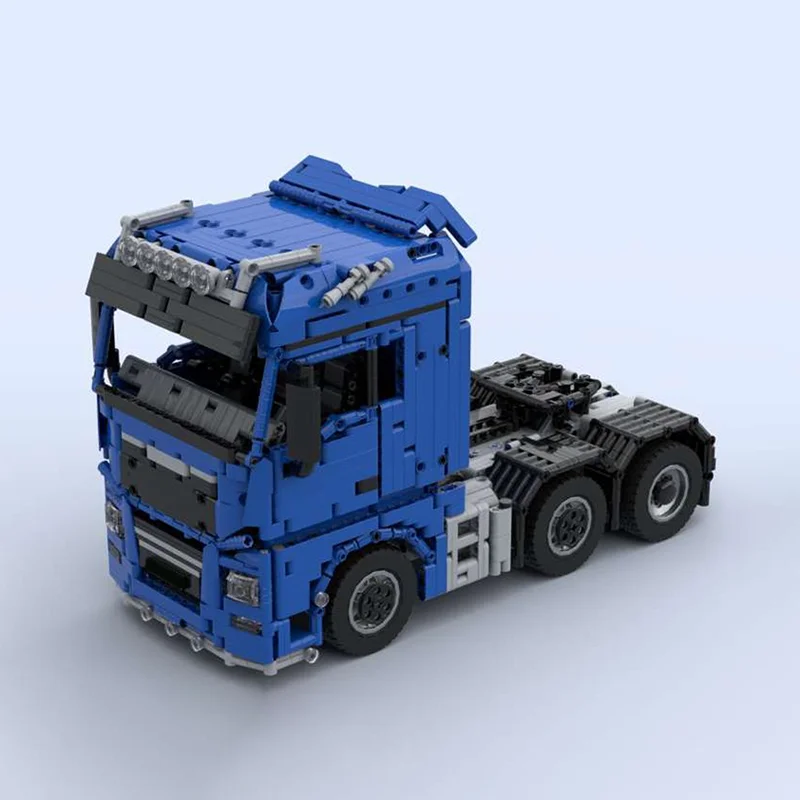 2338pcs MOC Technical 1:17 RC Semi Tractor 6x4 4 Model Christmas Gift Home Decor Desk Display Shelf Accent DIY