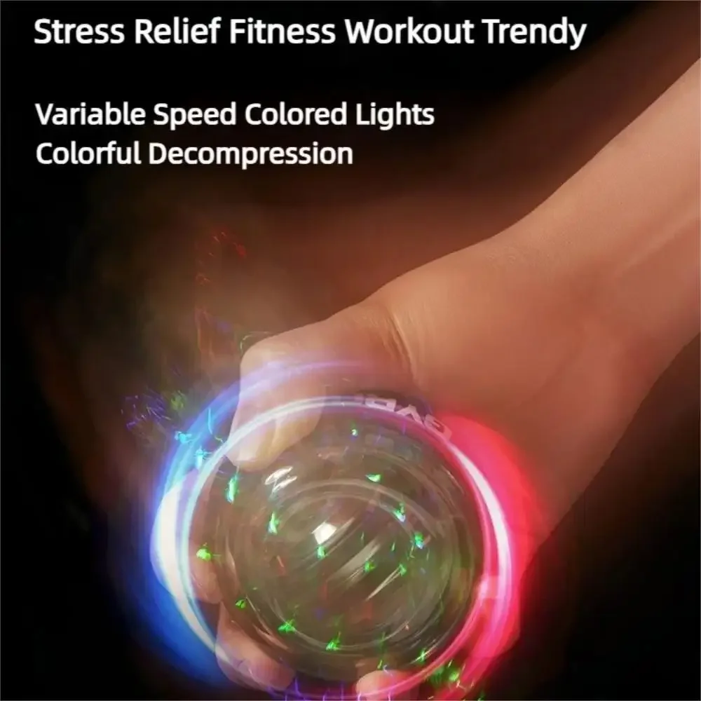 1PCS TINSOL Powerball Unterarm Exerciser Muscle Fitness Ausrüstung Gyroskop Power Ball Gyro Handgelenk Booster Trainer Hand Übung