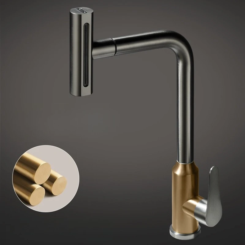 Grifos de lavabo extraíbles giratorios, grifos de lavabo multifuncionales en cascada, lavavajillas para el hogar, mejoras para el hogar, Robinet YSSLT