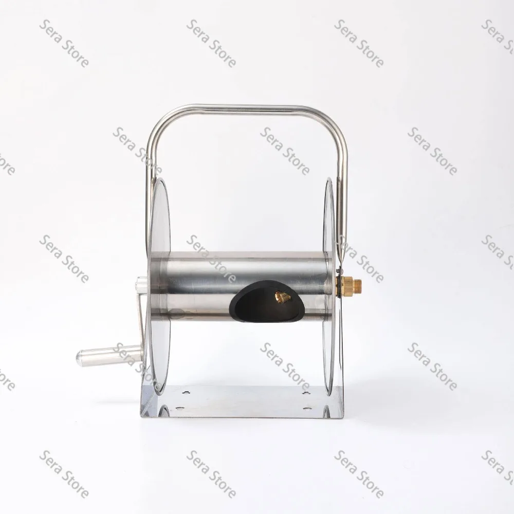 Stainless Steel Water Pipe Storage Rack, Watering Flowers, Car Wash, Water Gun Water Pipe Package, Outdoor