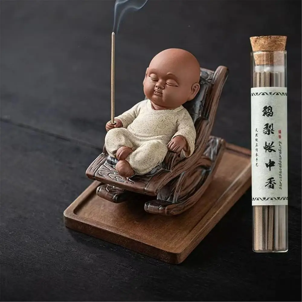 

Керамический фигурка-украшение в виде монаха для чайной комнаты в ретро-стиле - Стиль 4