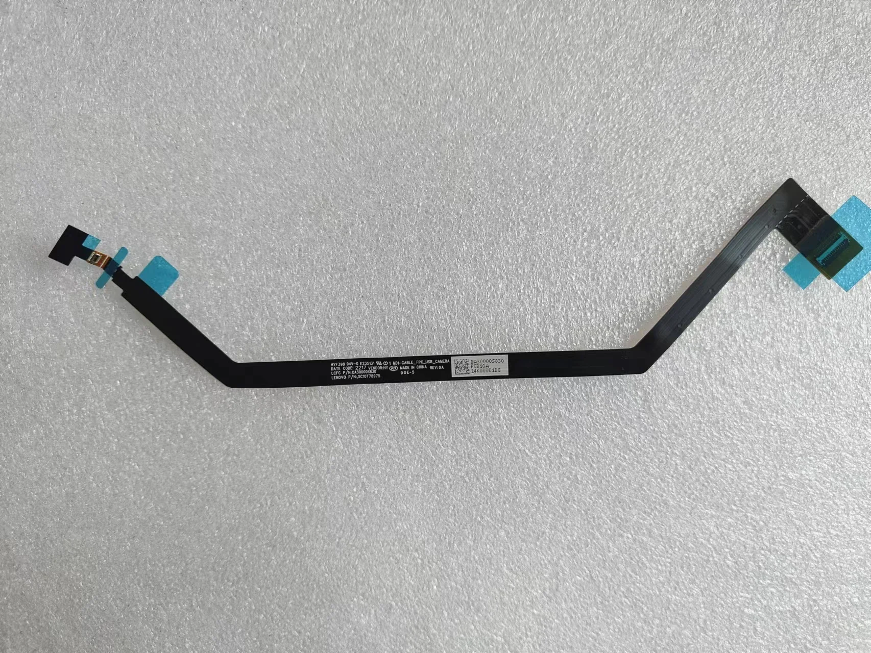 

Новые оригинальные детали для ноутбука, кабель камеры для ThinkPad Z16 Gen 1, кабель веб-камеры DA30000S830