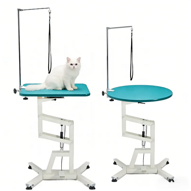 

！@USMILEPET High Quality Pneumatic Pet Grooming Table with Anti-Slip Desktop Air Lift Dog Grooming Table for Pet Grooming Salons