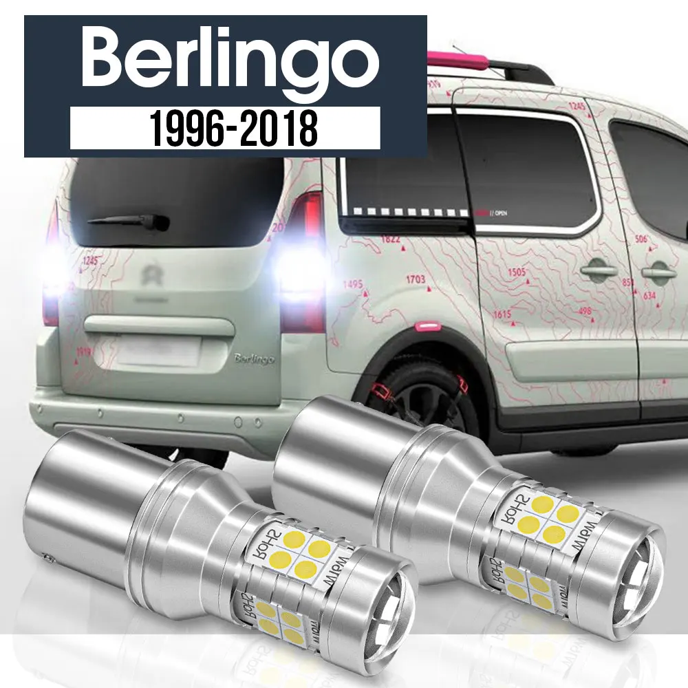 

2x LED Backup Light Reverse Lamp Blub Canbus Accessories For Citroen Berlingo 1996-2018 2009 2010 2011 2012 2013 2014 2015 2016