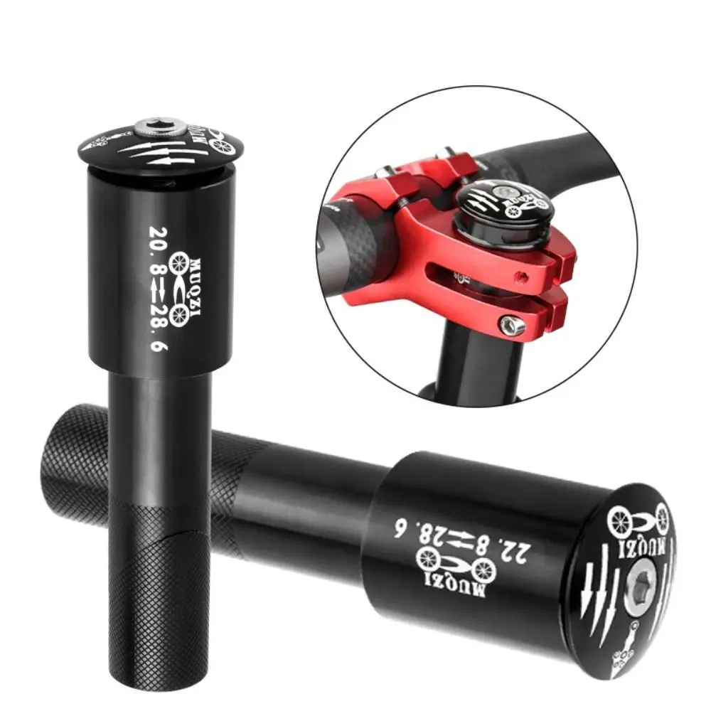 20.8/22.2mm To 28.6mm Fork Stem Extender Aluminum Alloy Anti-slip Bicycle Handlebar Stem Adapter Sliding Bicycle Parts