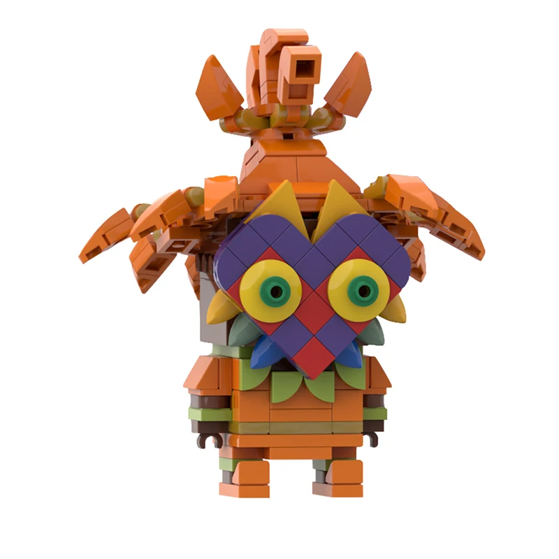 BuildMoc Tears of the Kingdom Skull Kid For Zelda Building Blocks Classic Game Anime Role Model DIY Toys Birthday Christmas Gift