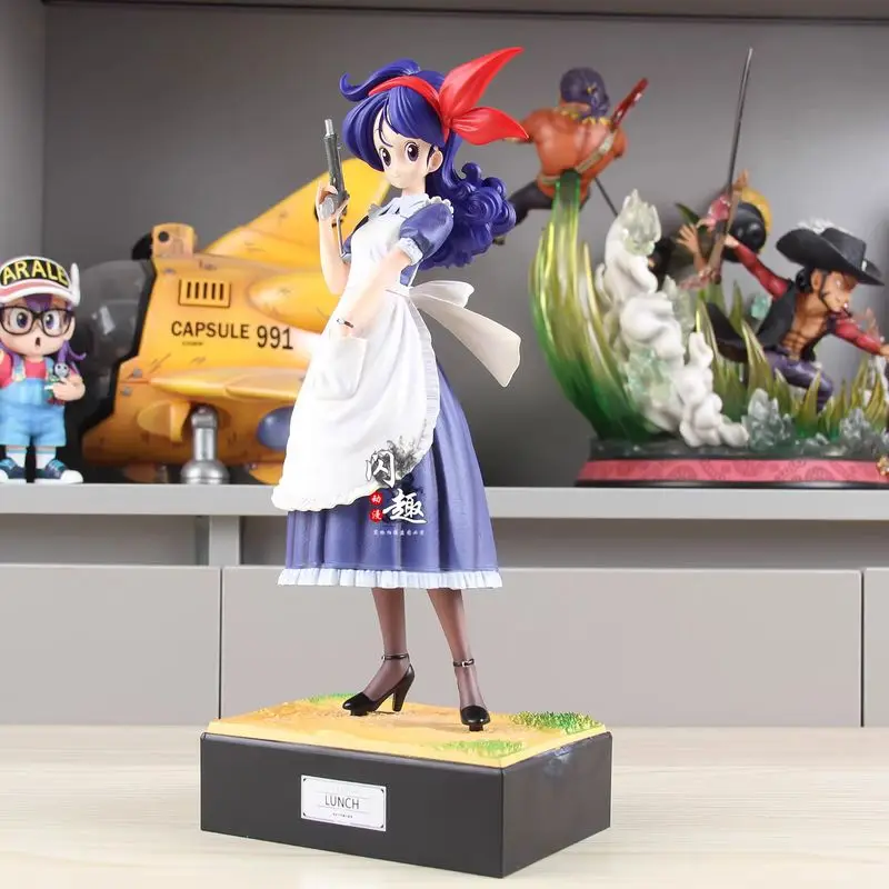 30cm Dragon Ball Z Ranchi modelo Anime DBZ Super Saiyan figuras de acción de juguete lanzamiento estatuilla PVC GK estatua adornos regalo para niños