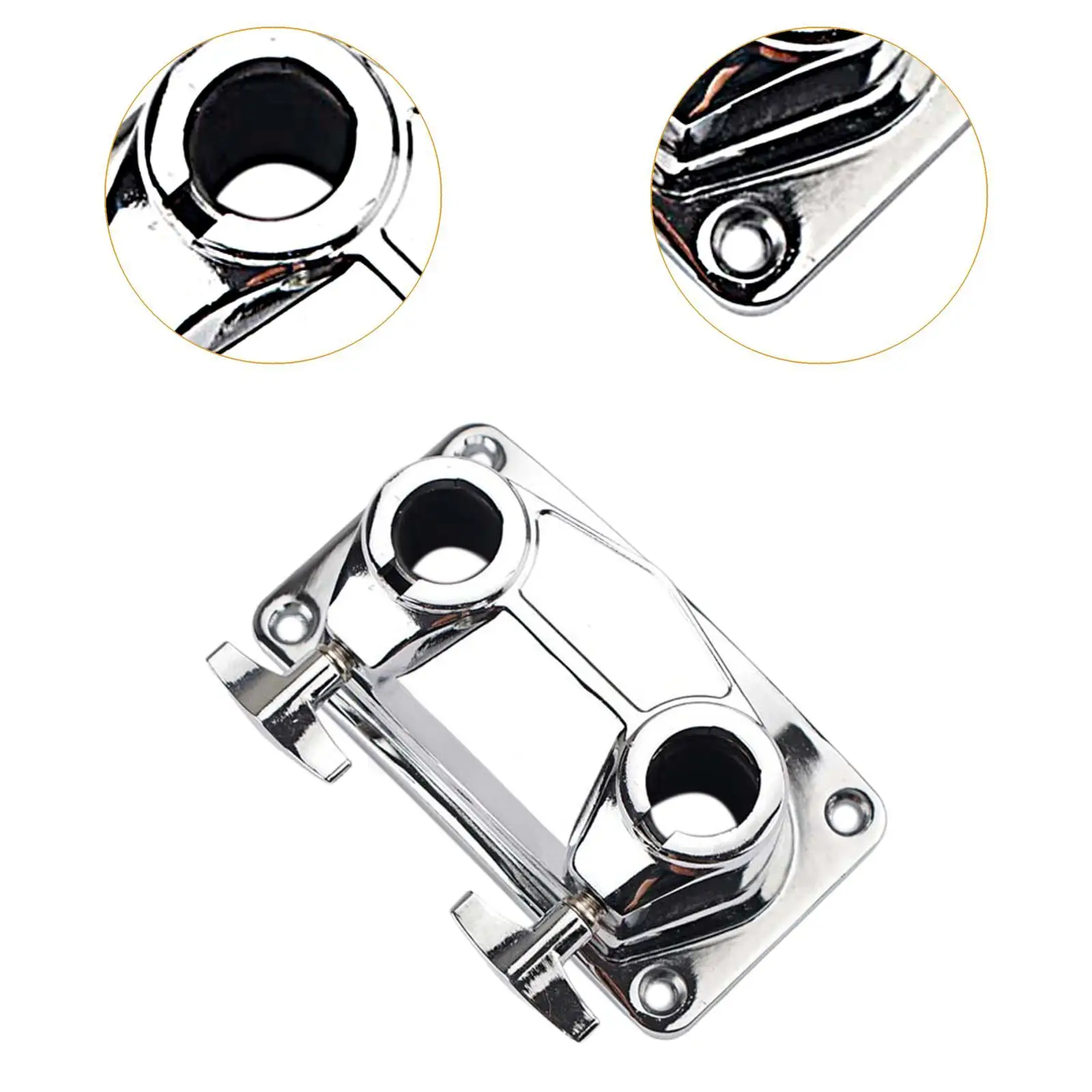 バスドラムホルダークランプ修理部品ドラムトムマウントブラケットパーカッションドラム用 WC80A 135x74.5x48mm