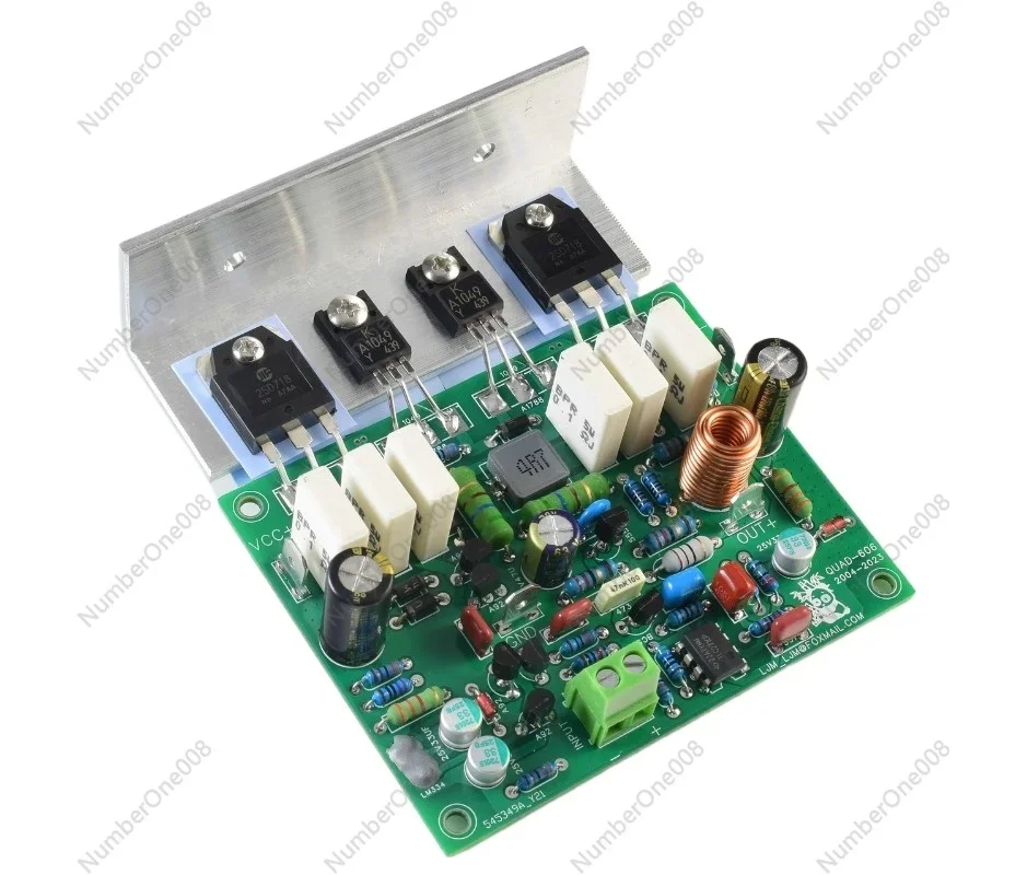 Imitation of The British Classic Amplifier QUAD606 Guodu 606 Mono, 6 Power Tubes Per Board