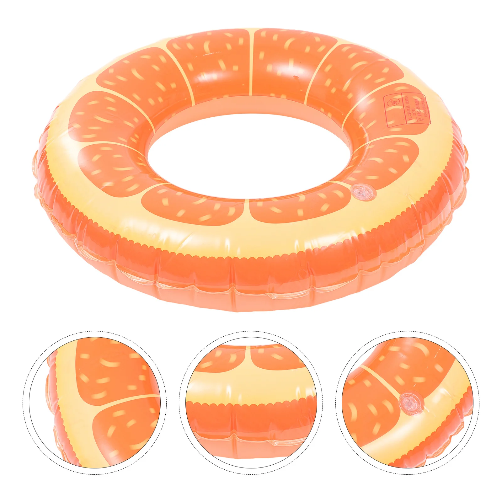 

UPKOCH Inflatable Swimming for Kids PVC Safe Float Pool Water Toy Orange Lovely Swim