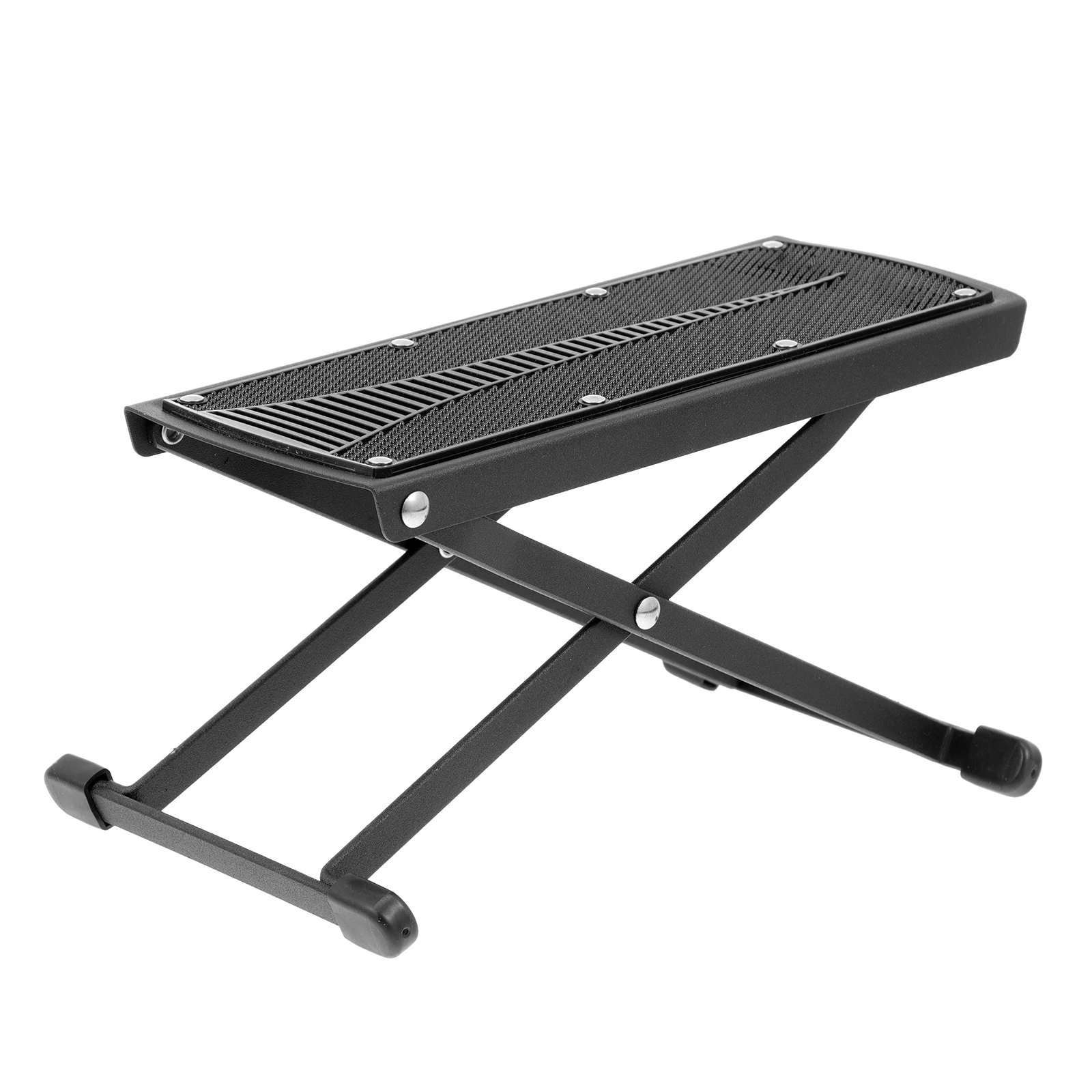 

Guitar Pedal Practice Foot Support Footboard Tool Footstool Musical Instrument Performance Shelf Black