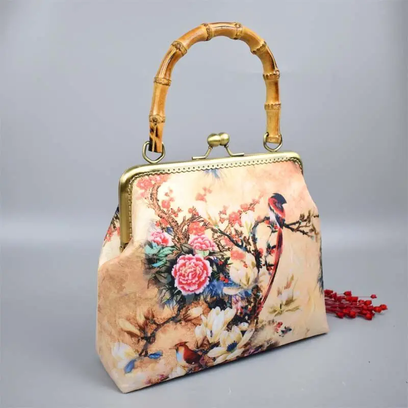 Vintage Shell Lock Designer Bags Flowers Mother Gift Bag Bags Chain Women Shoulder Crossbody Bag Women\'s Handbags Purses