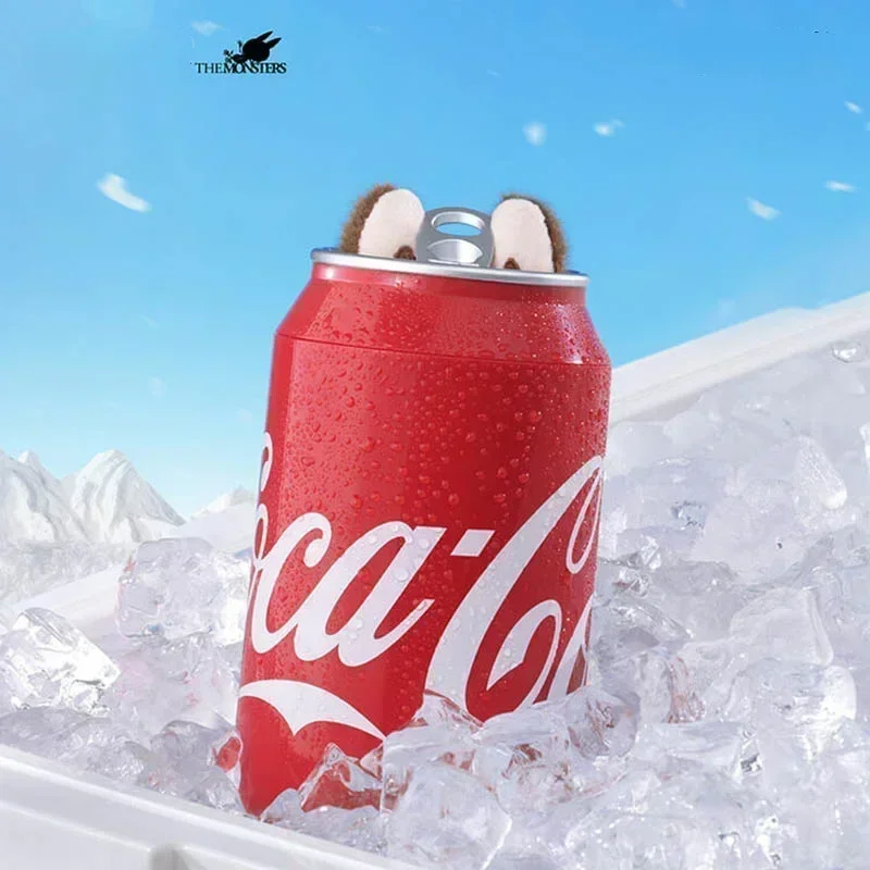 

POP MART THE MONSTERS COCA-COLA серия виниловое лицо Mystery Box оригинальные игрушки куклы милые аниме фигурки настольные украшения коллекция