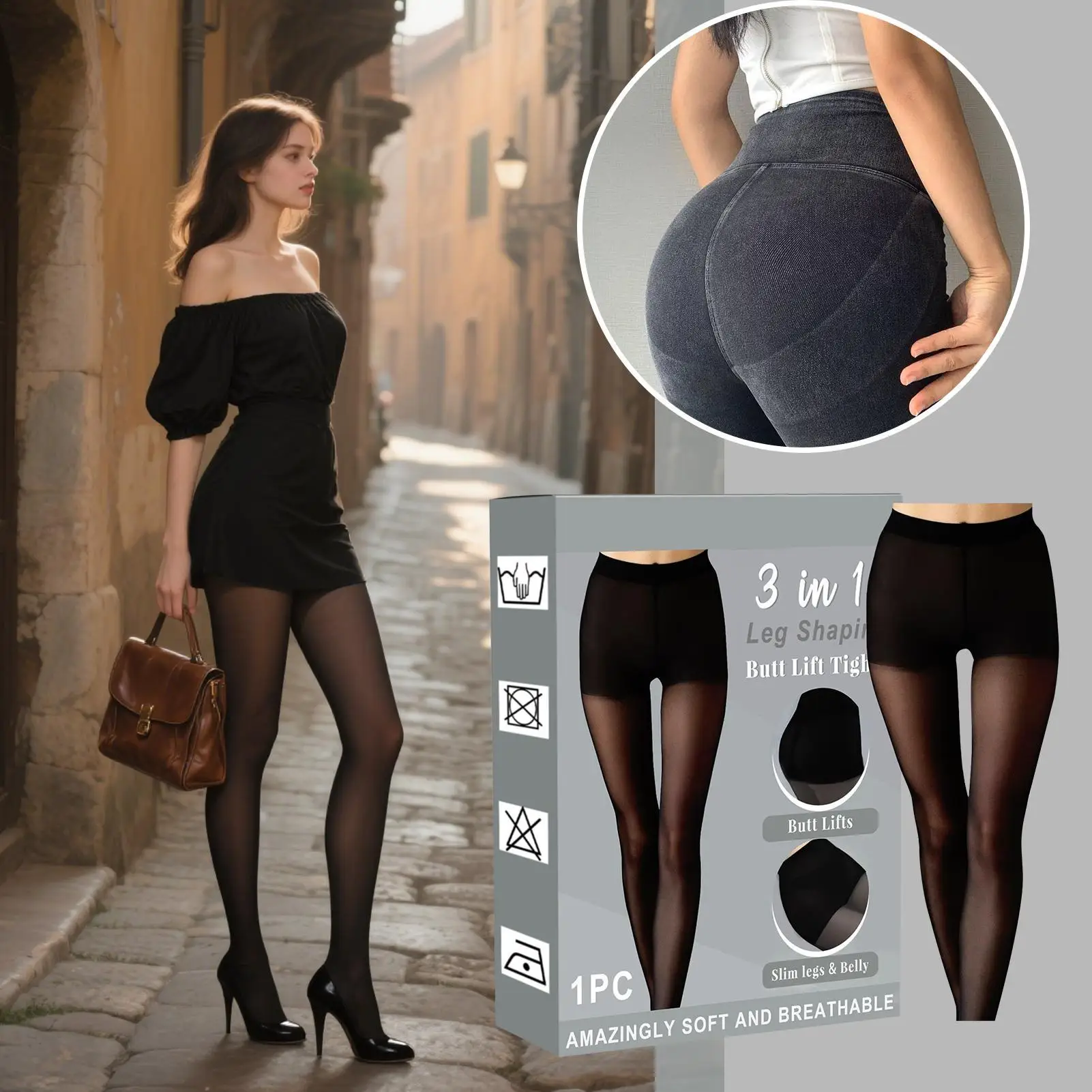 

Thigh High Compression Socks Women Comfortable Support Pantyhose Women's Clothing For Running Walking Fitness Sports Hiking