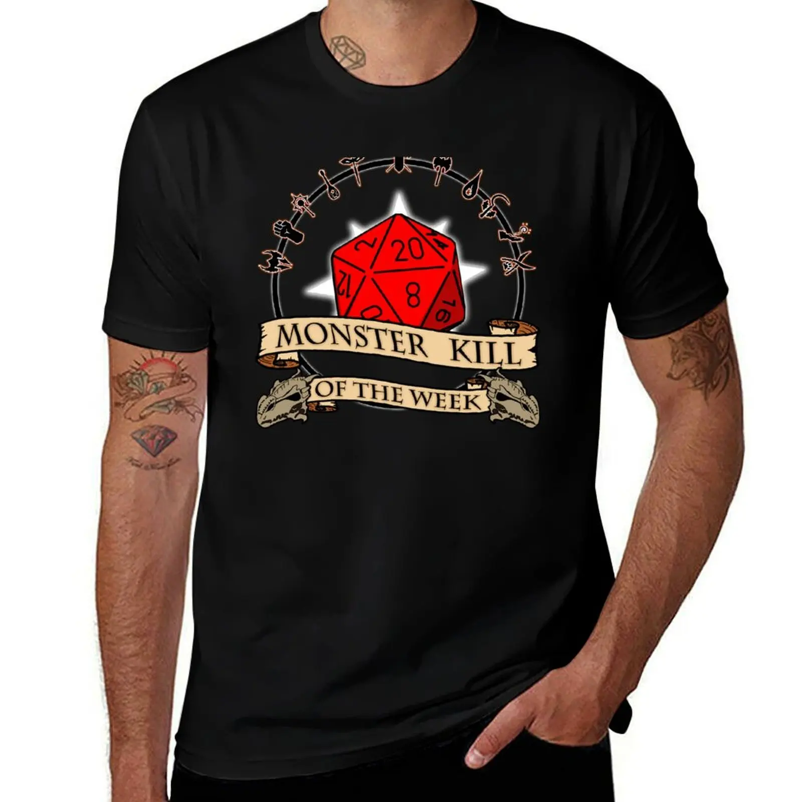 Monster Kill of the Week T-Shirt Plus Size Lightweight Tee Shirt T-Shirt