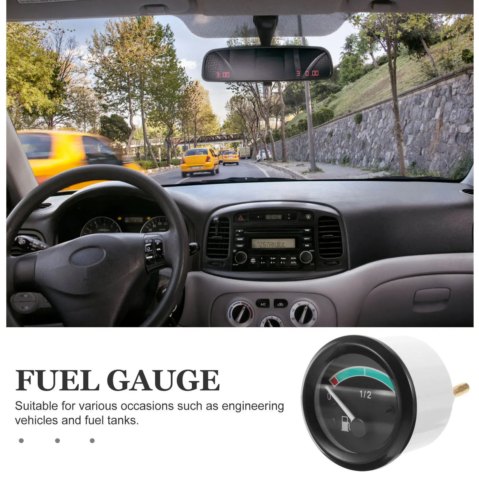 Vehicle Indicator Meter Car Meter Automotive Automotive Fuel Fuel Level For Car Level Gauge Gauge Accessory