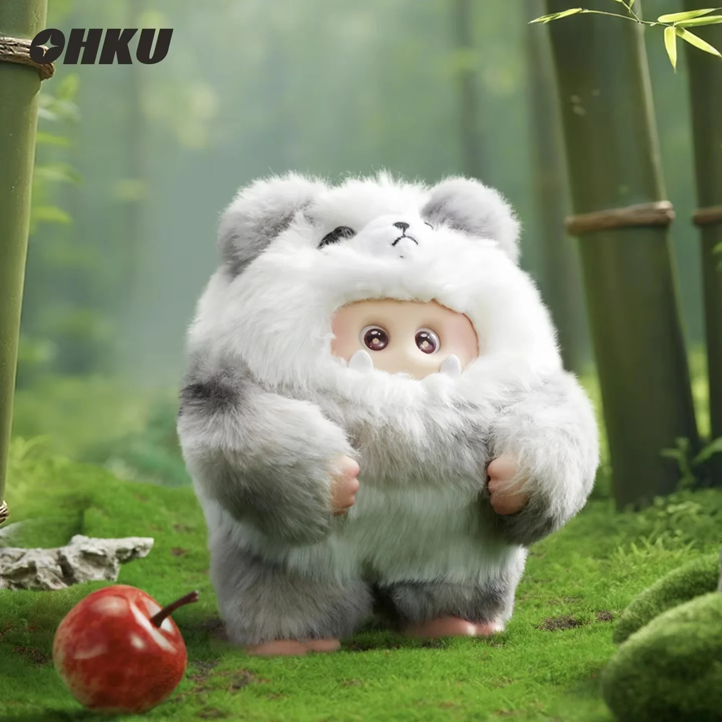 

Подлинная новая пушистая лес v2, виниловая плюшевая глухая коробка, орнамент, школьная сумка, подвеска, загадочная коробка, кавайный тренд, милые детские подарки на день рождения