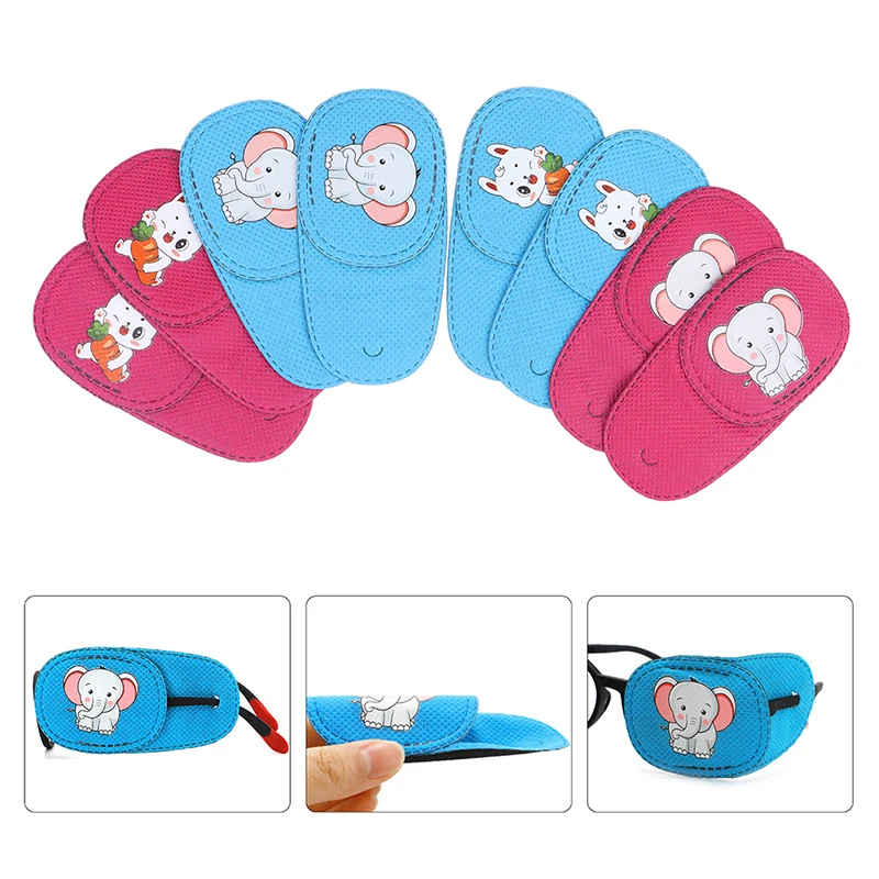 6Pcs Child Occlusion Medical Lazy Eye Patch Eyeshade for Amblyopia Kids Children Boy Gril Wholesale Health and Beauty