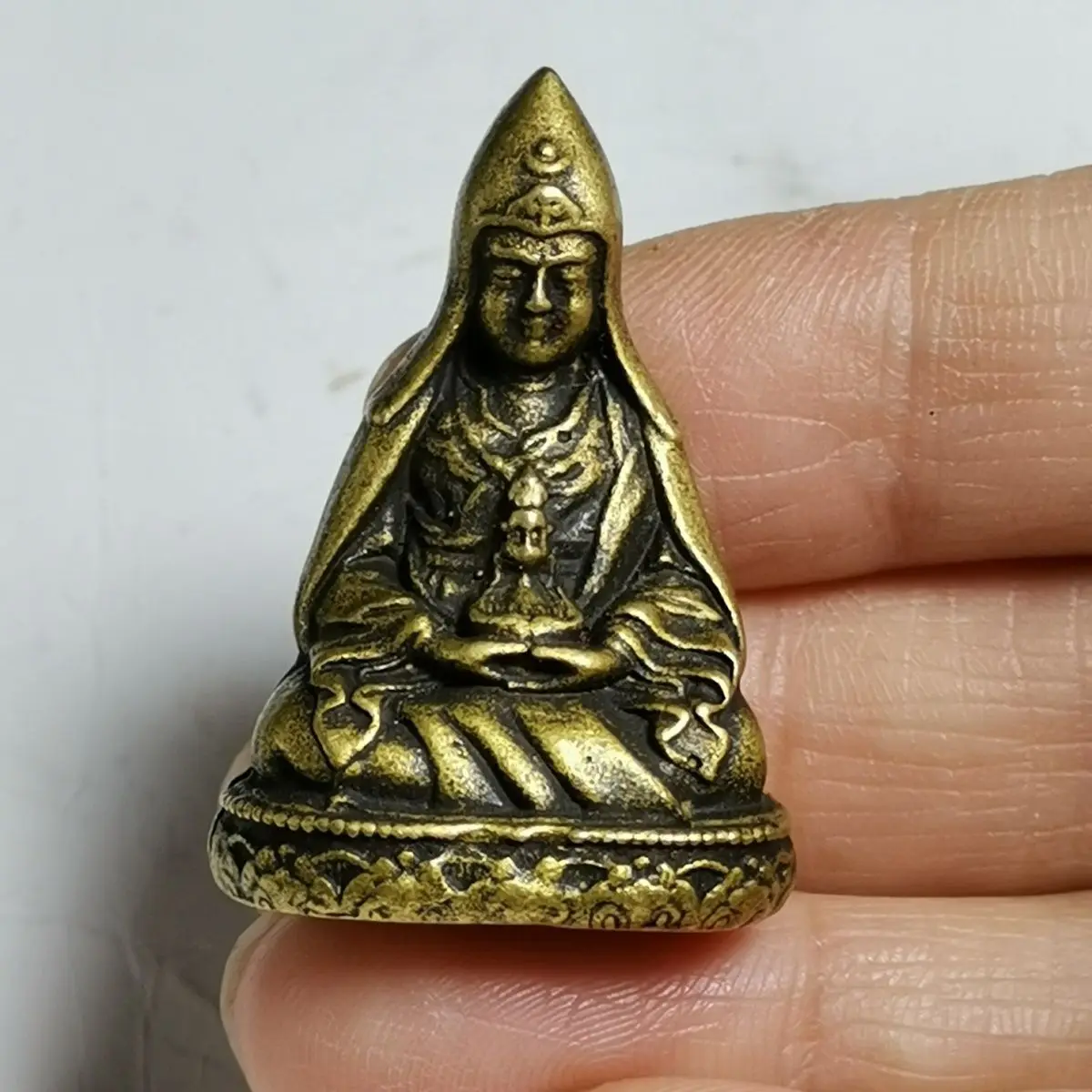 Tibetan Tsongkhapa Statues Figurines Lucky Ornaments Home Decoration gifts