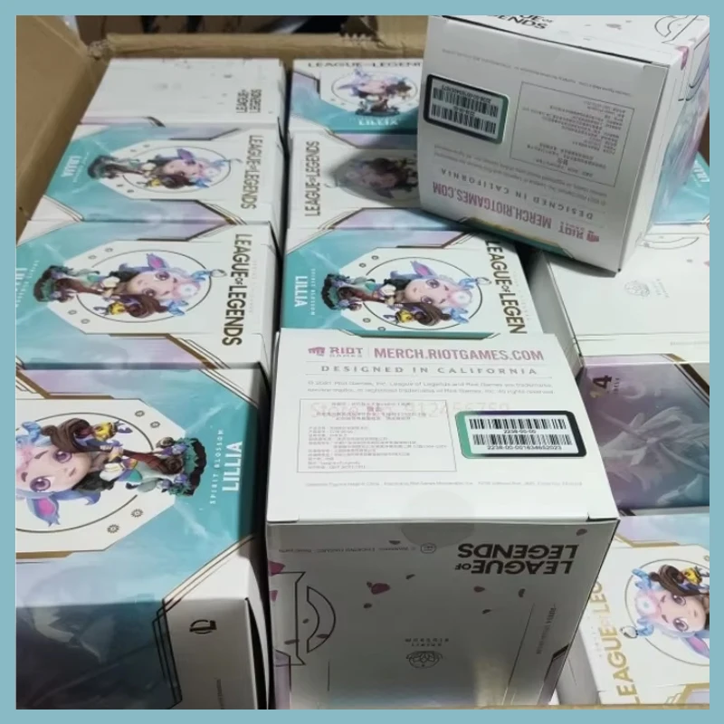 

Фигурка аниме Lillia League Of Legends Lol Soul Lotus, аутентичная игровая периферия, маленькая кавайная скульптура, модель, подарочная игрушка
