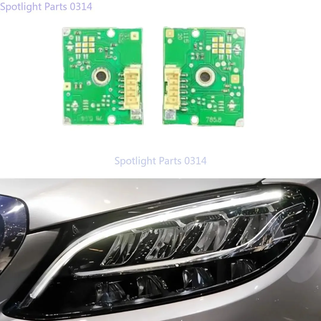

For Mercedes C ClassW205 2019 2020 2021 NEW 1 Pair Headlight LED Module DRL module