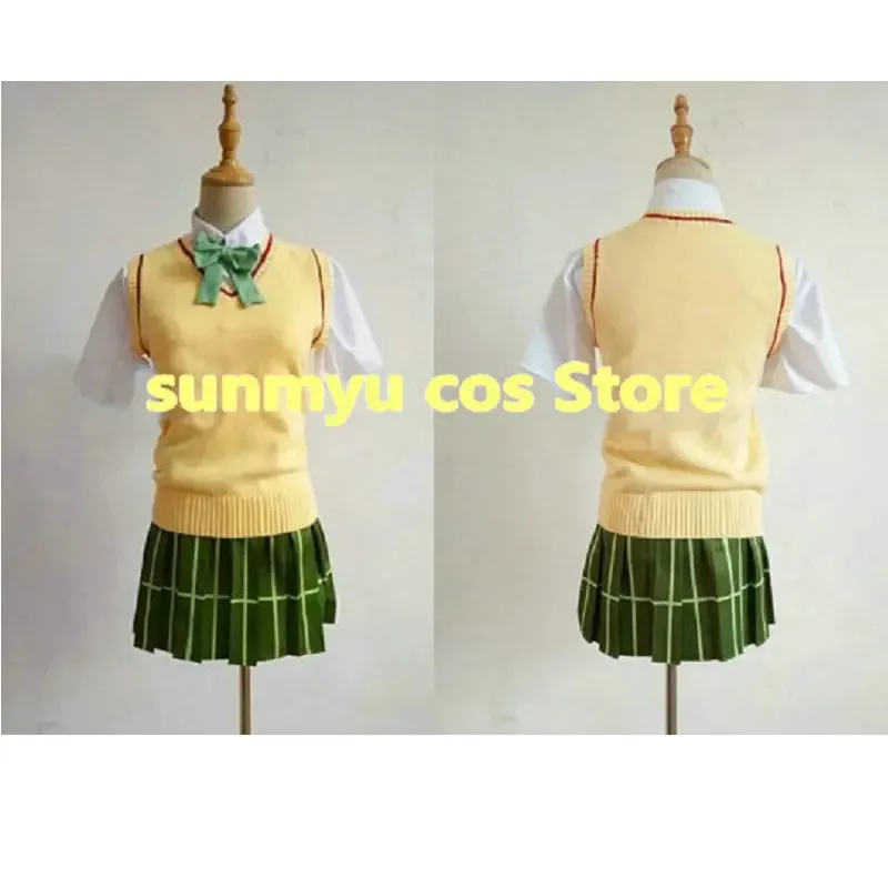 

To Love-Ru Kotegawa Yui Haruna Sairenji Girl School Uniform Cosplay Costume,Custom Size Halloween Wholesale