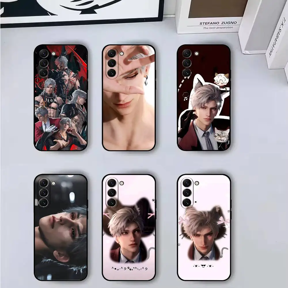 Sylus Loveand Deepspace Phone Case For Samsung S24/S25/S22 S30/A51 52/Lite/Ultra/5G/Plus/FE - Slim Shockproof Black Protection