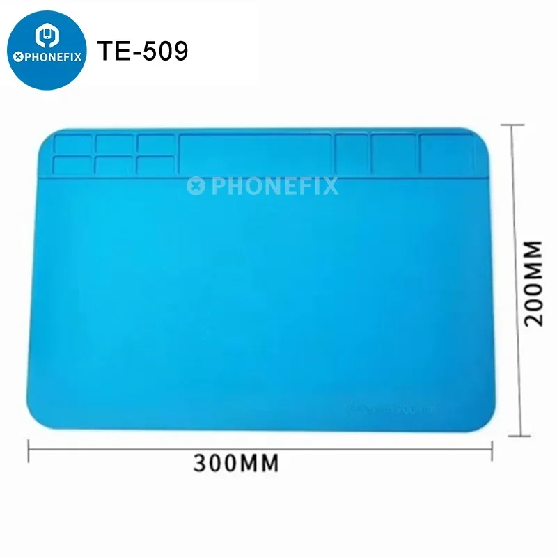 Imagem -05 - Esd Silicone Solda Mat Solda Mat Isolamento Térmico Magnético Plataforma de Trabalho Pad pc Telefone Manutenção Peças Conveniente Colocação S160