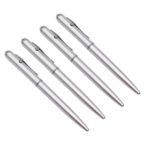 Imagen 2 del producto Bolígrafo de tinta Invisible de Material plástico, bolígrafos novedosos, nuevos suministros escolares de oficina con luz Uv, bolígrafo mágico secreto, 1 ud.