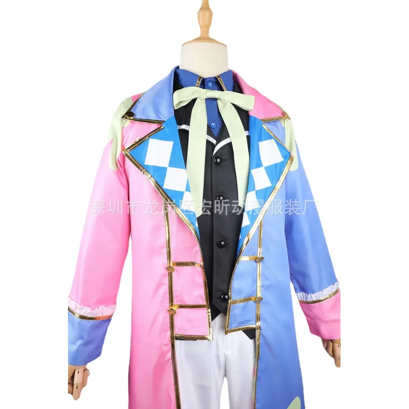 أزياء كاميشيرو روي التأثيرية مشروع سيكاي الملونة المرحلة الفذ العجائب × أزياء المسرح كاميشيرو شعر مستعار أغطية الرأس