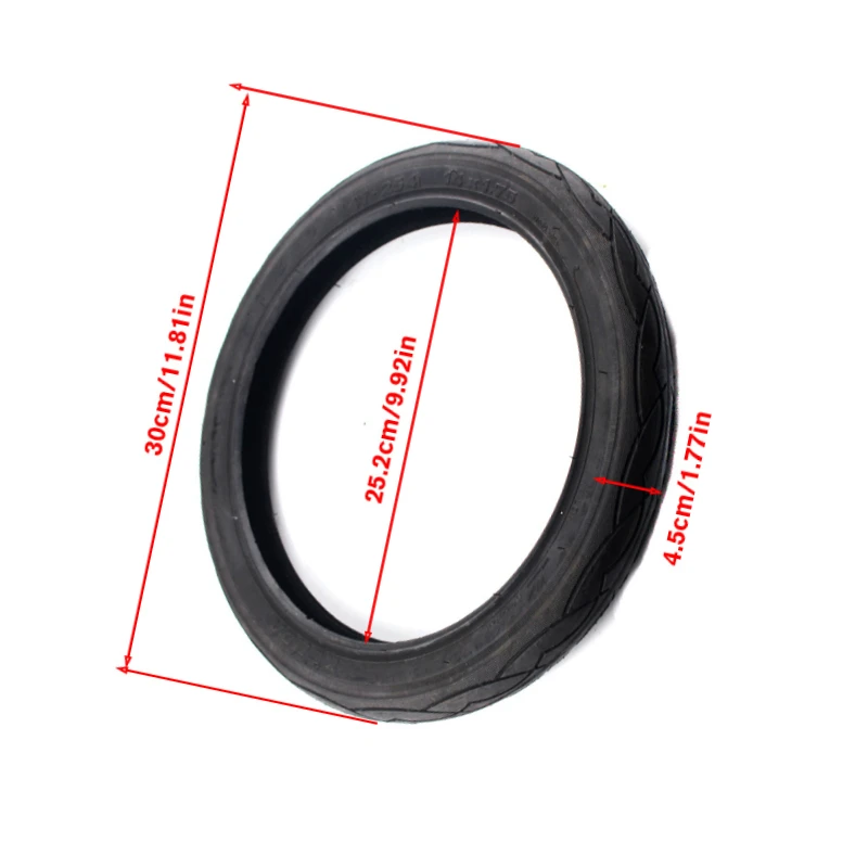 14X1.75(47-254) Tire Fit Children Bike Tyre Folding Bikes Bicycle Parts Tube 14*1.75 Tyre Thick and Durable