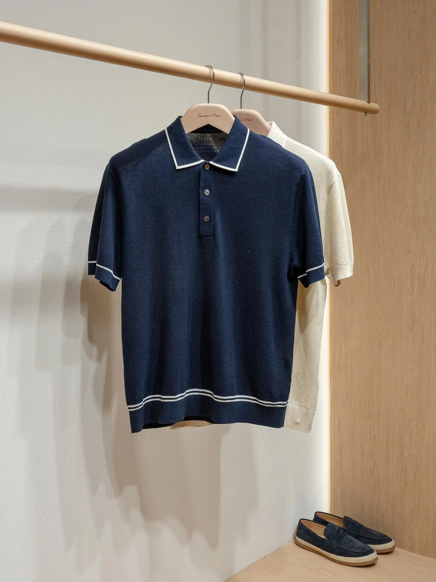 Linen-lyocell Blend Old Money Style Men's Casual Collar Short Sleeve Polo Shirt