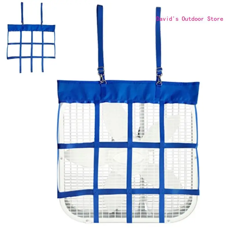 Horse Stall Fan Bag Equine Box Fan Bag Hanging Web Box Fan Holder Easy Install X3UA