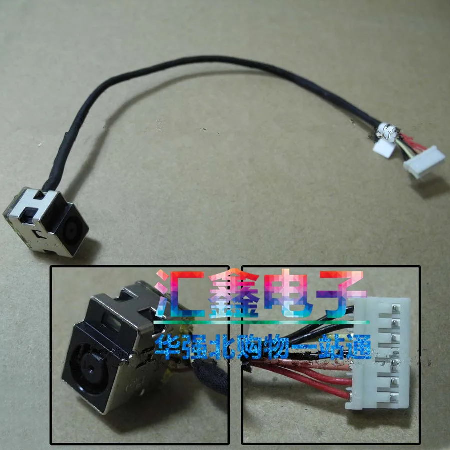 

DC Power Jack with cable For HP TPN-F101 laptop DC-IN Flex Cable